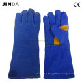 Gants industriels de soudure en cuir au vachette (L007)